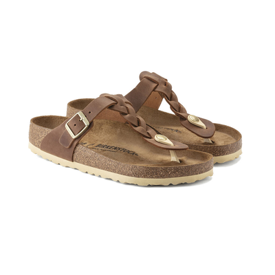 Birkenstock Women's Gizeh Braided Sandal - Oiled Leather