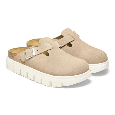 Birkenstock Women's Boston Chunky Slip On Clog - Suede Leather