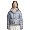 Canada Goose Women's Cypress Cropped Puffer- White Disc