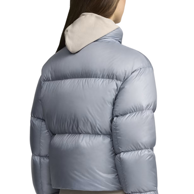 Canada Goose Women's Cypress Cropped Puffer- White Disc