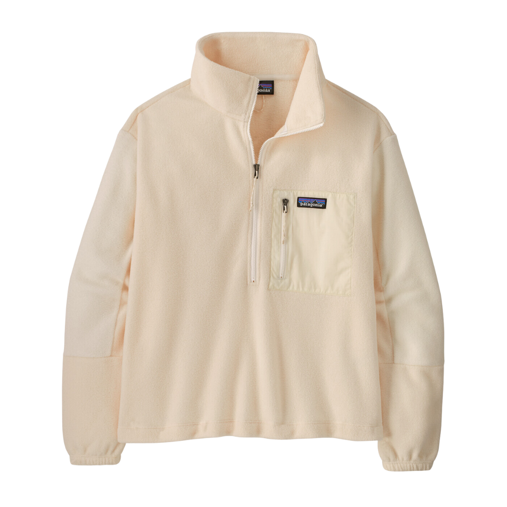 Patagonia Women s Microdini 1 2 Zip Pullover Natural M