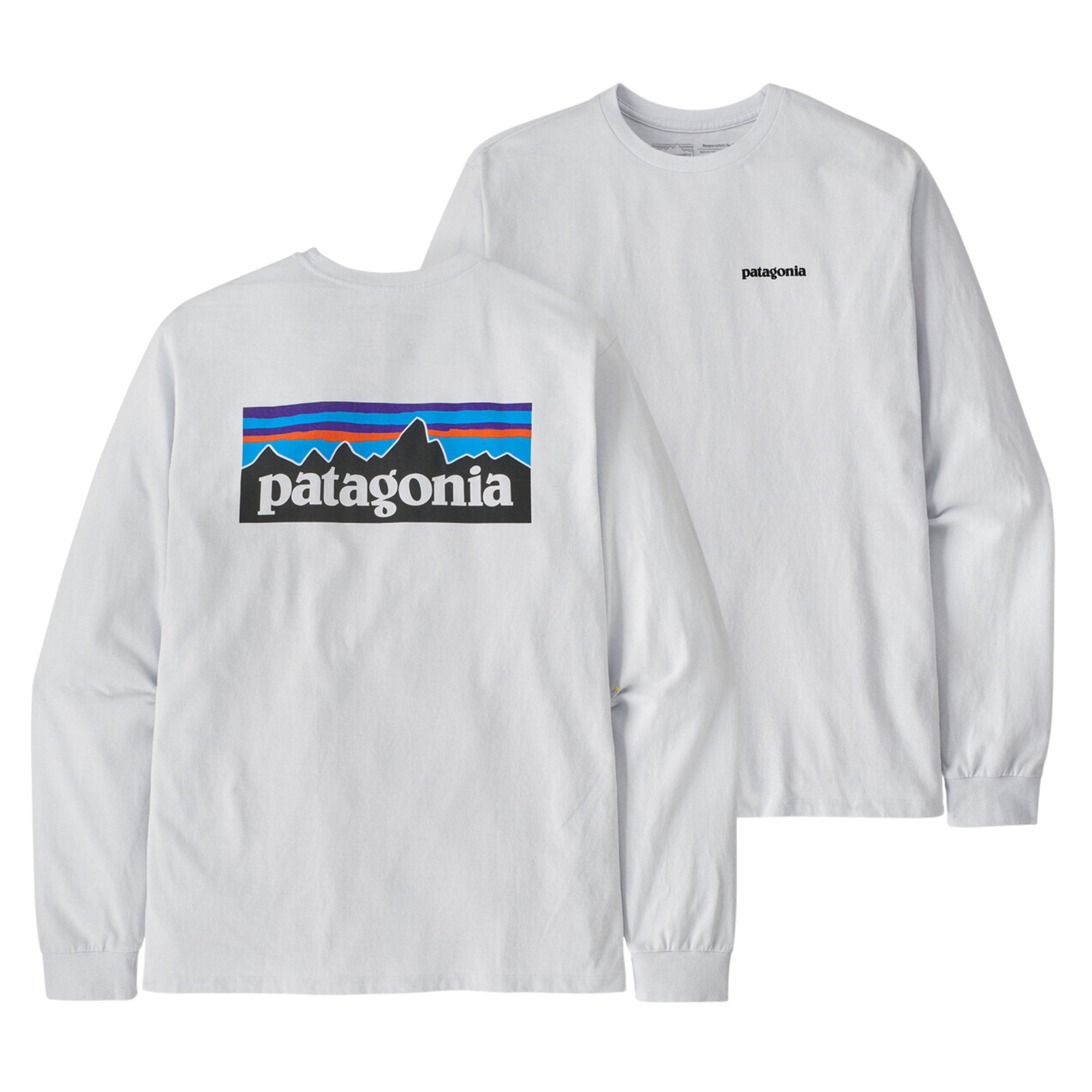 Patagonia Men s Long Sleeve P 6 Logo Responsibili Tee