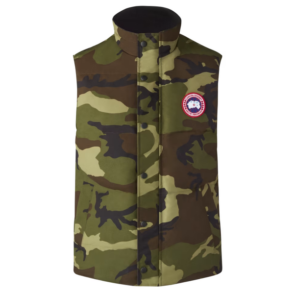 Small camouflage outlet vest Canada goose