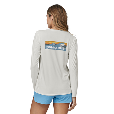 Patagonia Women's Longsleeve Capilene Cool Daily Graphic Shirt - Waters