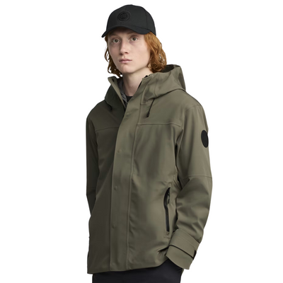 Canada Goose Men's Rupert Rain Jacket - Black Disc