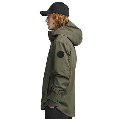 Canada Goose Men's Rupert Rain Jacket - Black Disc