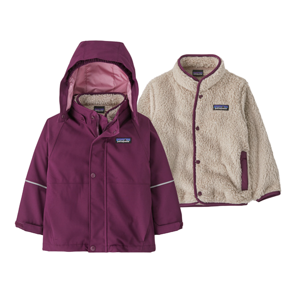 Complete Outerwear KIT] - Womens - Patagonia (Smokey Violet, 3-in-1)