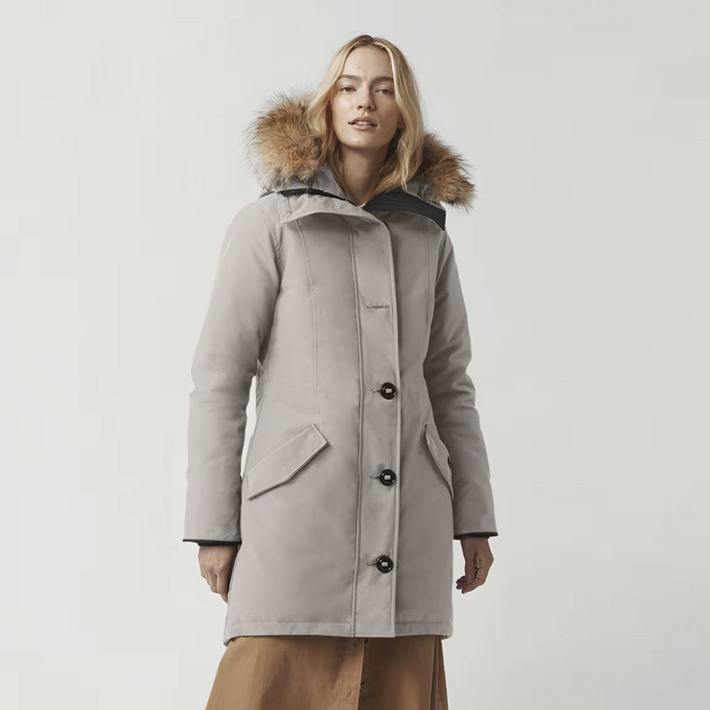 Canada goose coat grey on sale