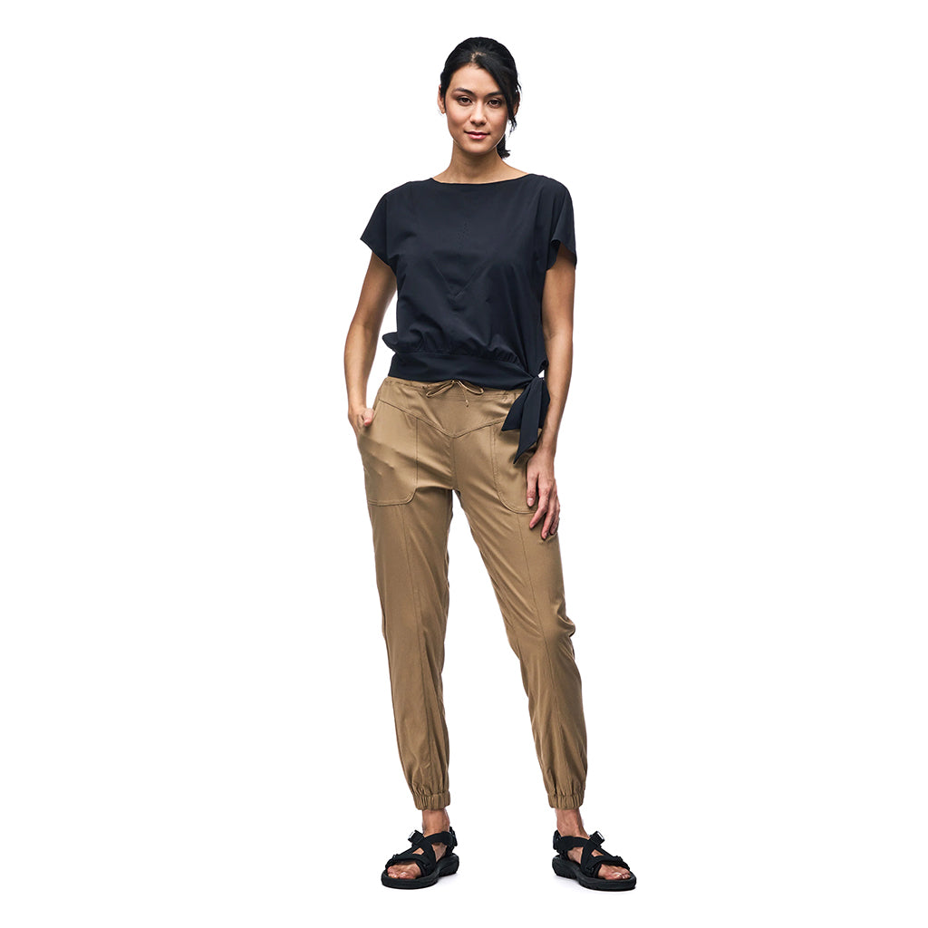 Indyeva Women's Lastik Jogger Pants - Light Woven Stretch - Past Seaso