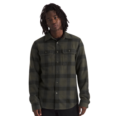 New Taupe Green TNF Shadow Small Plaid