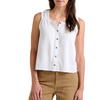 Toad & Co Women's Manzana Button Front Tank