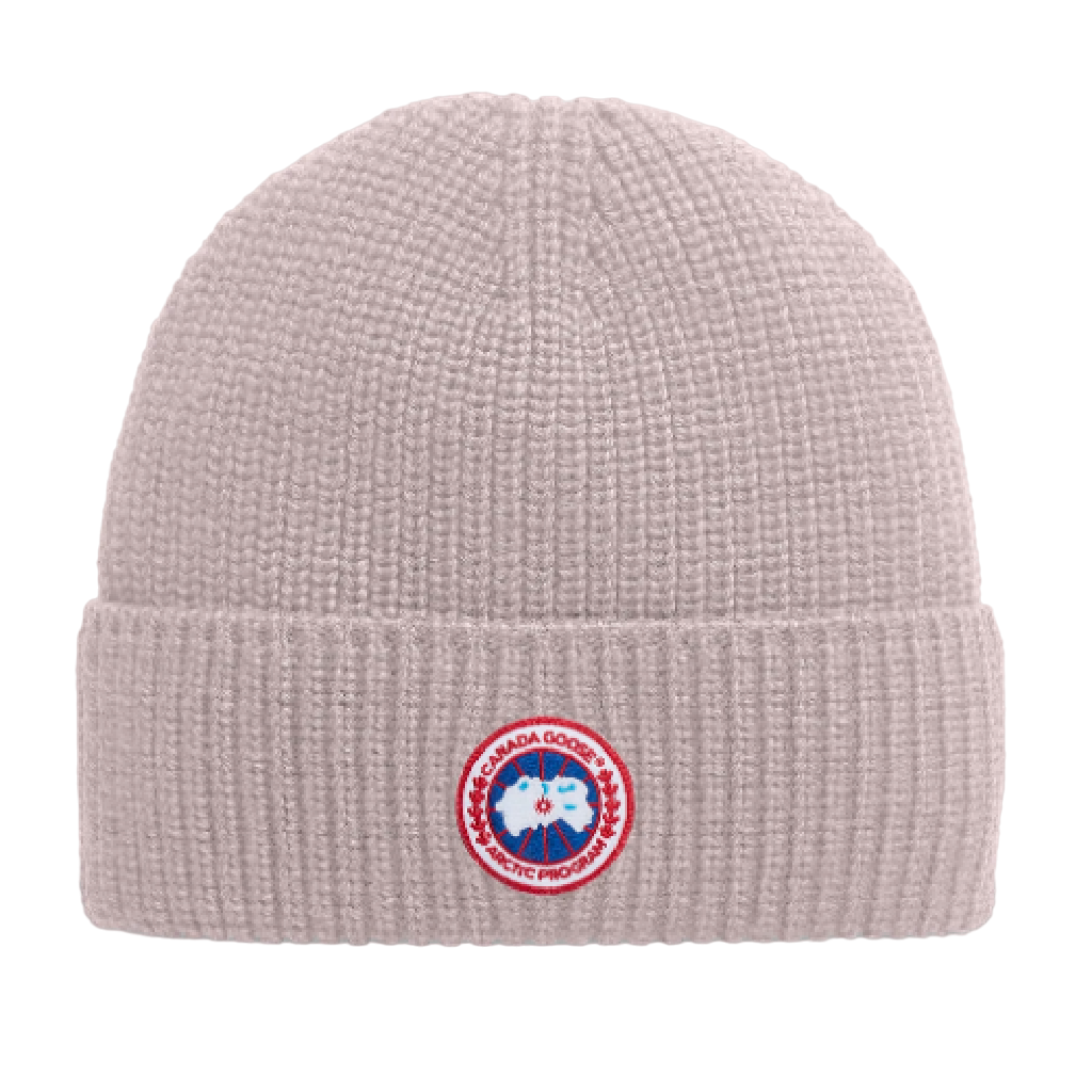 Relaxed Ribbed Cotton Toque Taupe - Province of Canada - Made in Canada