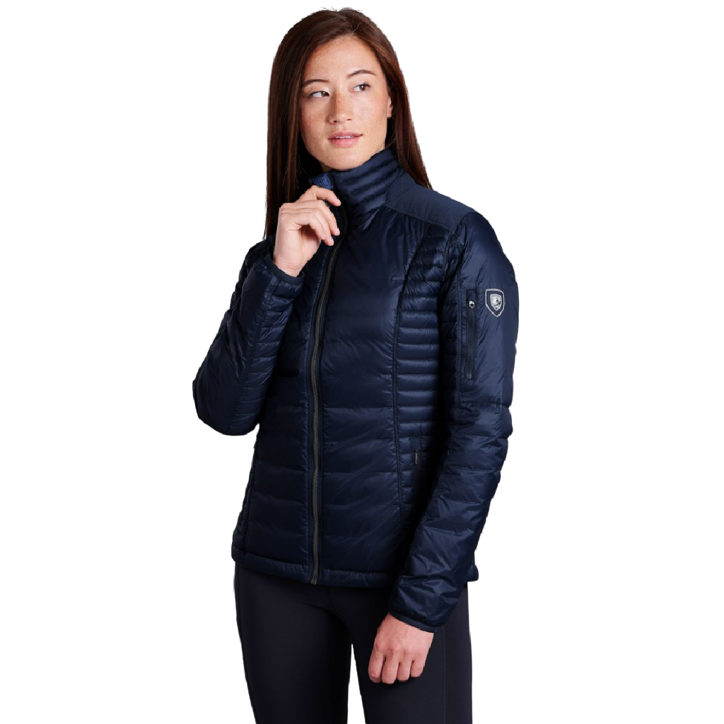 KUHL Women's Spyfire Hoody Jacket - RAVEN - SIZE XL