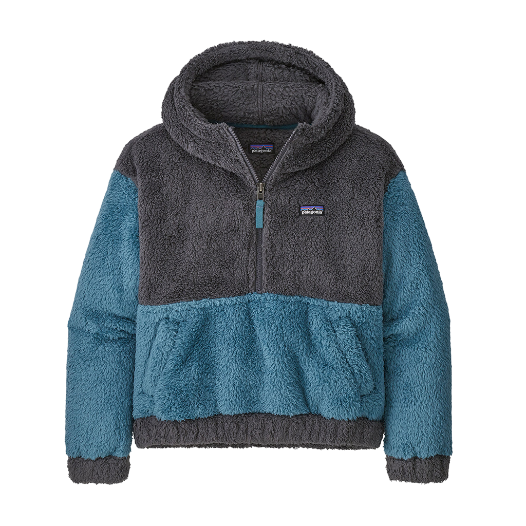 Patagonia Baby Los Gatos Fleece Button-Up Hoody - Abalone Blue